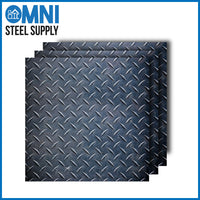 Carbon Steel Diamond Plate 1/4"