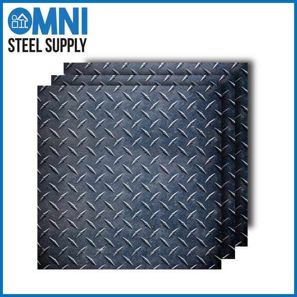Carbon Steel Diamond Plate 1/8"